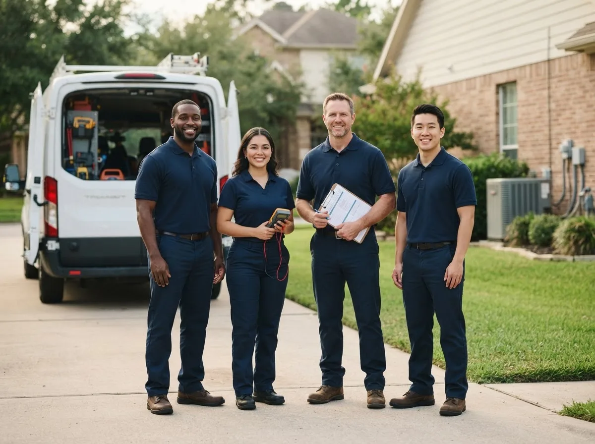 Certified HVAC technician near Hext, TX